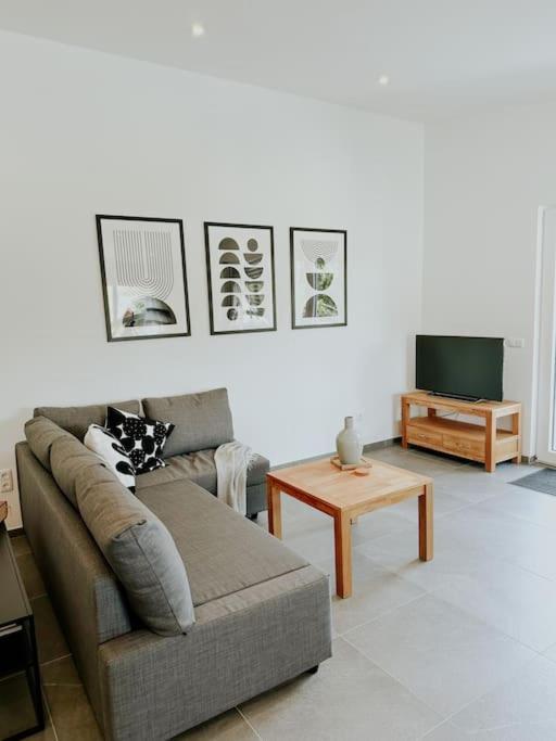 Apartment 100 Qm Im Weindorf - Balkon/Garage Aspisheim Ngoại thất bức ảnh