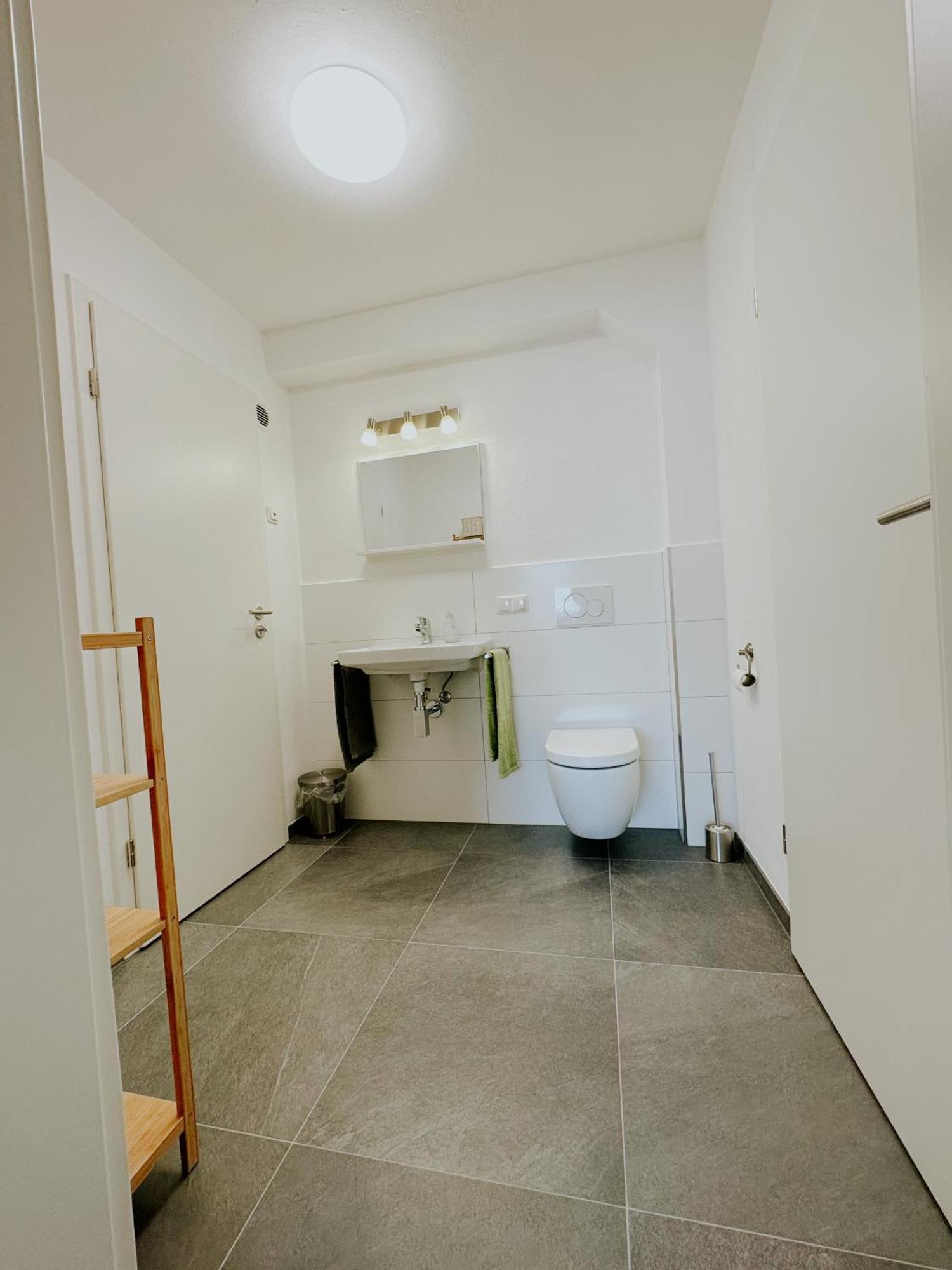 Apartment 100 Qm Im Weindorf - Balkon/Garage Aspisheim Ngoại thất bức ảnh